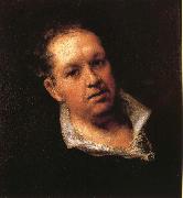 Francisco Goya Self-Portrait oil on canvas